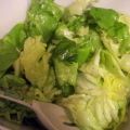 Salade verte à l'ail