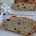 Banana bread au tofu soyeux et aux raisins secs[...]