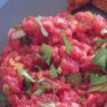 Tartare de Boeuf façon Thaïe