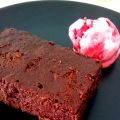 Brownies amandes-cranberries