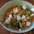 Sarrasin, légumes, feta