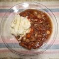 Boeuf haché aux légumes