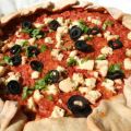 Tarte rustique au thon et féta