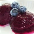 Sorbet aux bleuets