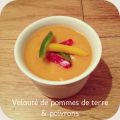 Velouté de pommes de terre & poivrons