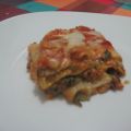 Lasagnes bolognaise aux épinards