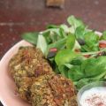 Galettes de lentilles au curry et coco