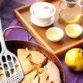 Clafoutis de coings au lait de coco