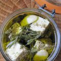 Feta marinée