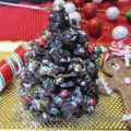 Sapin décoration en chocolat