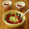 Salade chou-avocat-fraises (les fraises[...]