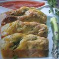 Minicakes poulet asperges