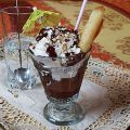 Glace chocolat liégeois (Vegan)