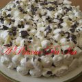 Bolo de chocolate sem ovos e chantily