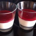Panna Cotta à la framboise