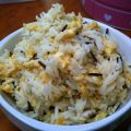 Riz aux oeufs brouillés au curry