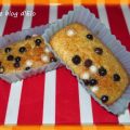 Mini cakes bananes choc'...