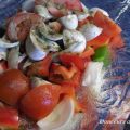 Légumes aux fines herbes en papillotte