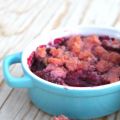 Girly la croustade ou... un crumble en cocotte!