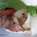 Hamburgers aux trois fromages