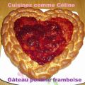 Gâteau framboise pomme