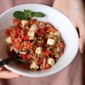 Salade de lentilles