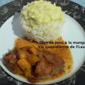 Filet de porc à la mangue
