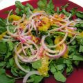 Salade de cresson à l'orange