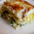 Lasagne à la courge butternut et au kale
