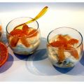 Verrines biscuitées à la mandarine..