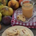 Compote de fruits d'automne et cookies aux Daims