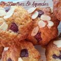 Mufins Cerises-Amandes