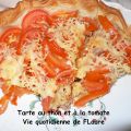 Tarte au thon et à la tomate
