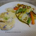 Filets de poulet sauce au Maroilles, poêlée de[...]