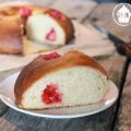 Une brioche aux pralines bien moelleuse