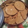 Biscuits de pain d'épices végétaliens