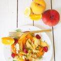 Ma salade de pêches/ nectarines/ abricots