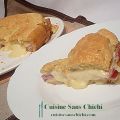 Gâteau  raclette au jambon