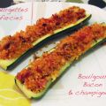 Courgettes farcies : boulgour, bacon &[...]