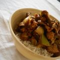 Domburi de tempeh aux poireaux