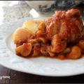 Paupiettes de veau sauce tomate aux champignons