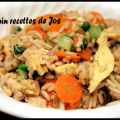 RIZ FRIT AU POULET