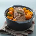Noix de veau aux clémentines confites