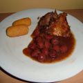 Roti de porc aux cerises