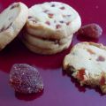 Biscuits sablés aux fraises séchées