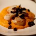 Saint-Jacques à la crème de butternut