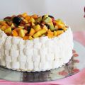 Tarte avec chantilly à la vanille et fruits[...]