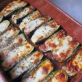 Courgettes façon pizza