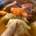 Pot au feu de plat de côtes