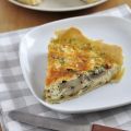 Quiche aux champignons et aux fines herbes
